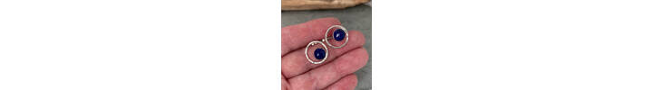 Lapis lazuli earrings 3