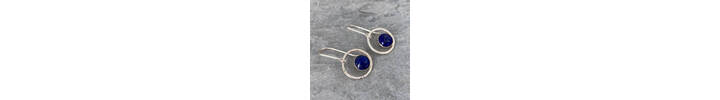 Lapis lazuli earrings 5