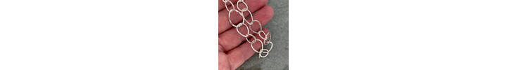 Silver chain bracelet 2