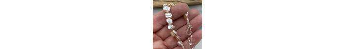 Pink keshi pearls bracelet 4
