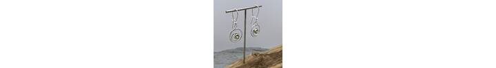 Peridot earrings 3