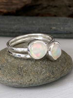 This is a picture of an Opal ring