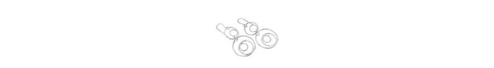 Long dangly circle earrings