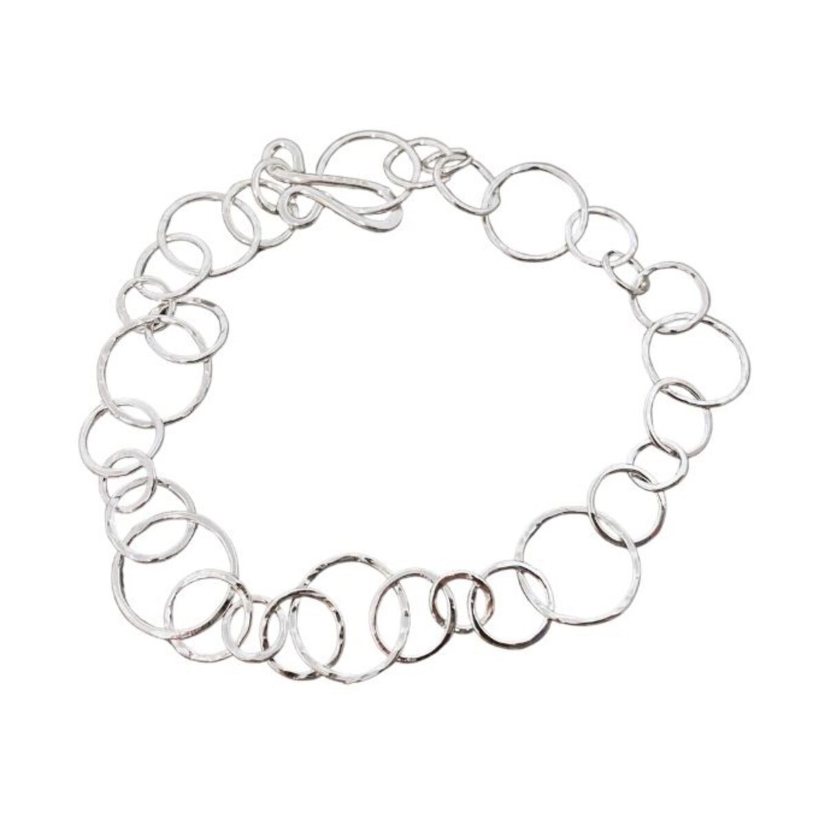 Delicate silver chain bracelet