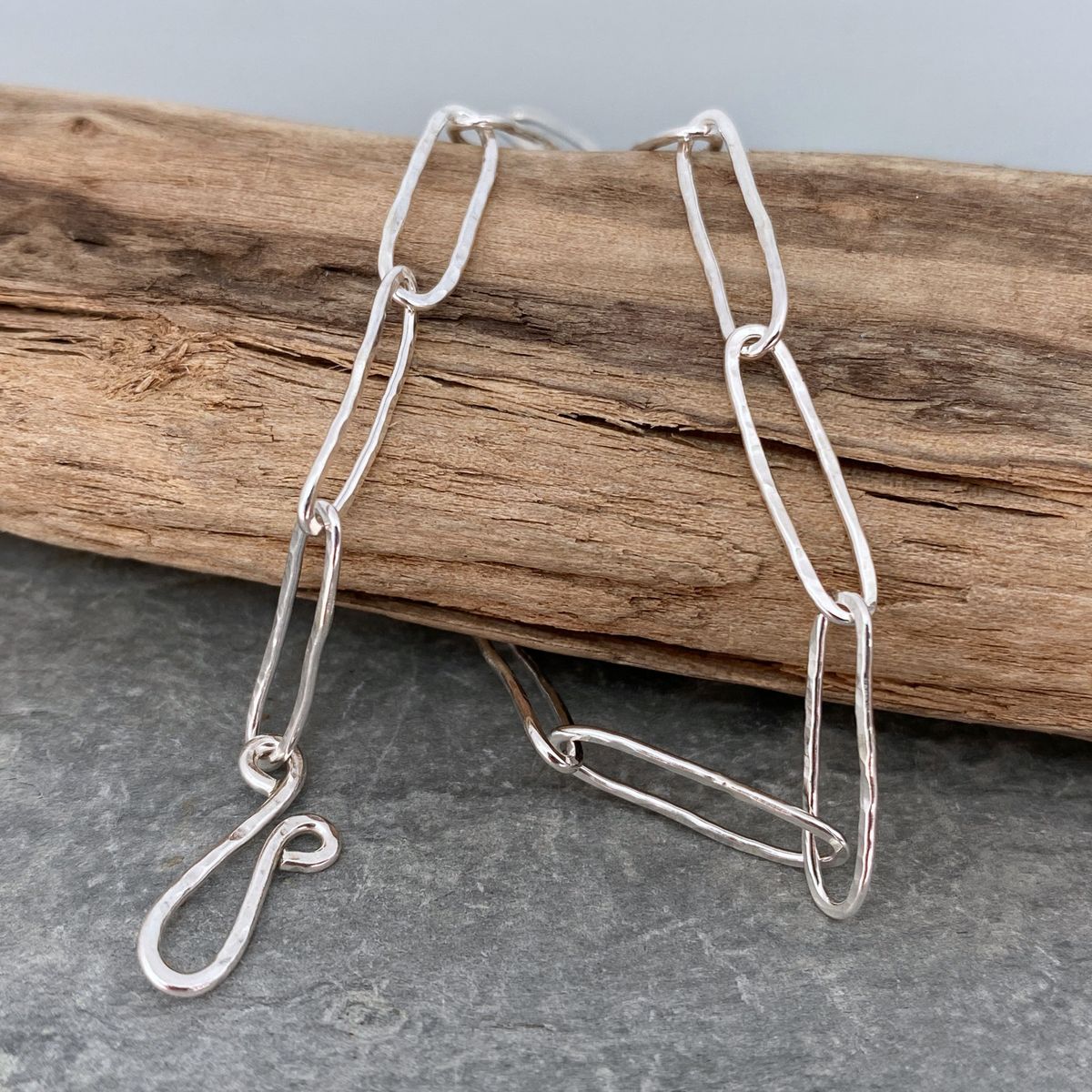 Paperclip chain bracelet Paperclip chain bracelet