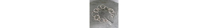 Handmade silver chain bracelet