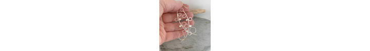 Spring tide dangle earrings