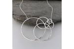 Silver wave necklace 3