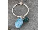 Larimar necklace 2