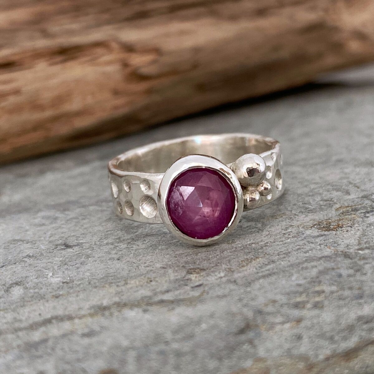 Pink Ruby ring 3