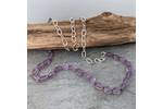 Lilac amethyst necklace
