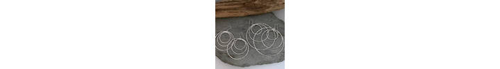 Dangle hoop earrings 3