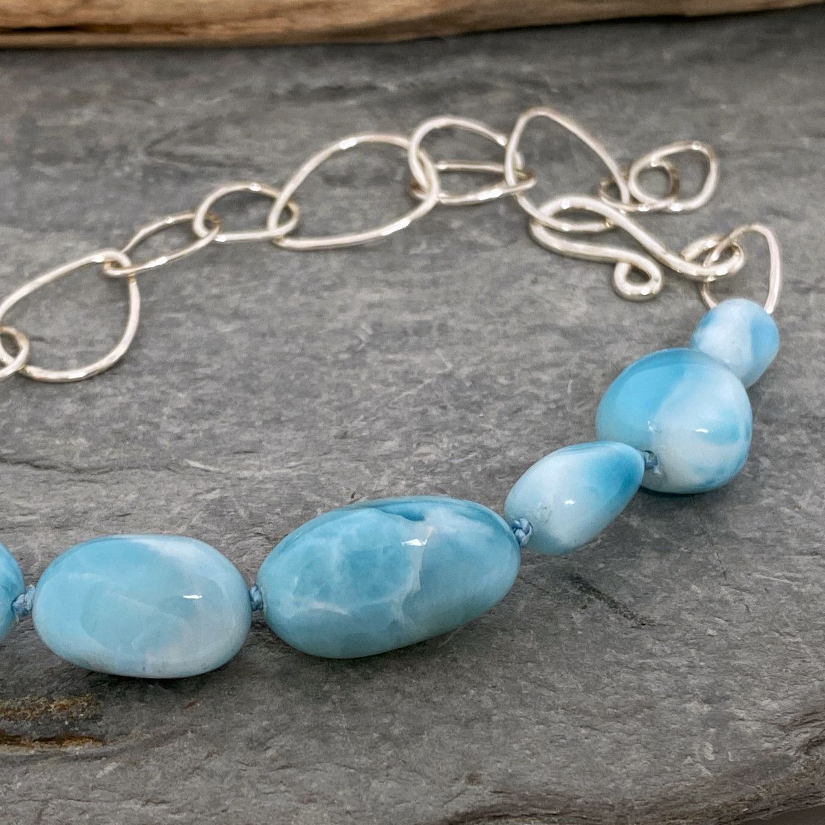 Larimar bracelet 3