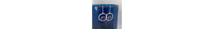 Lapis lazuli earrings 4