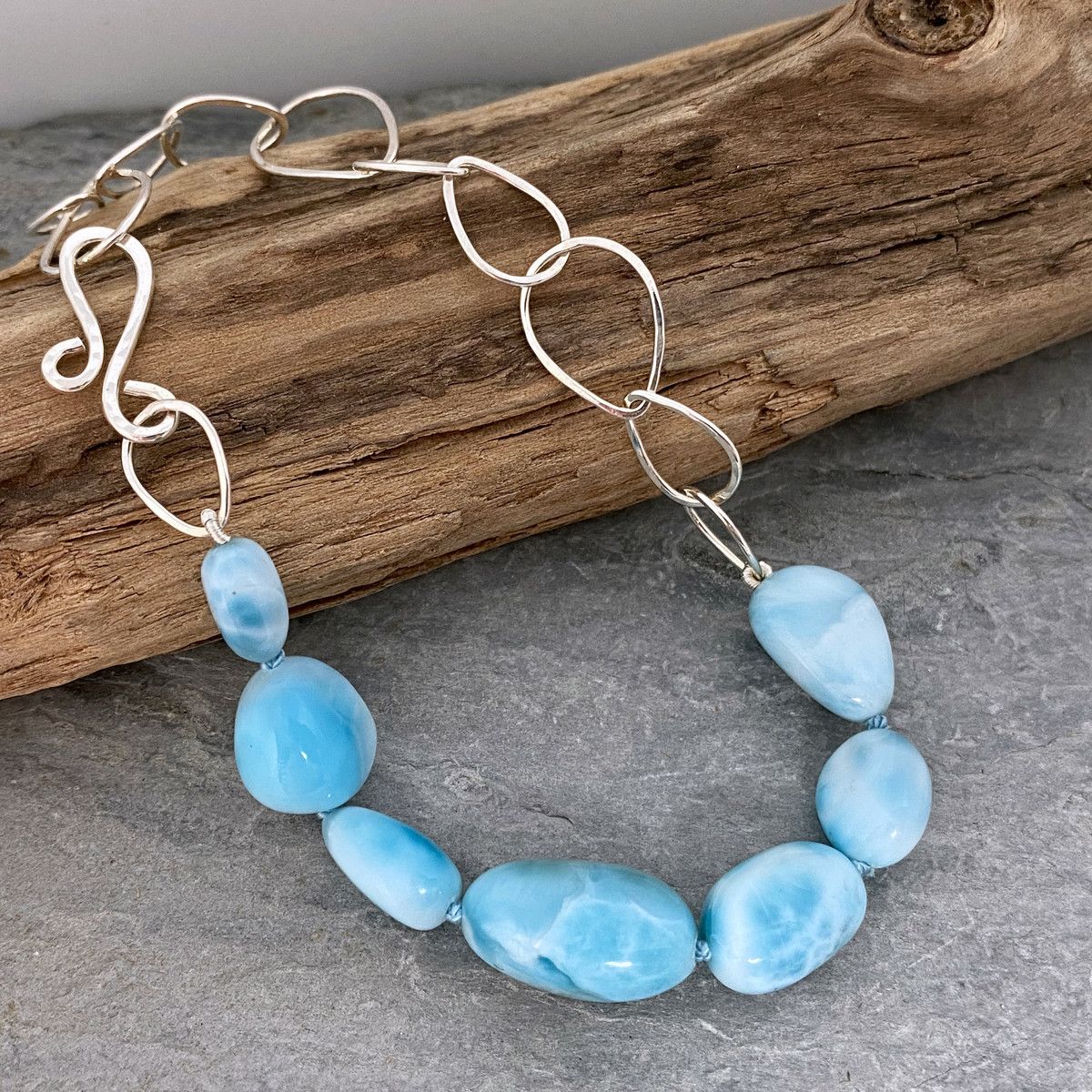 Larimar bracelet 4