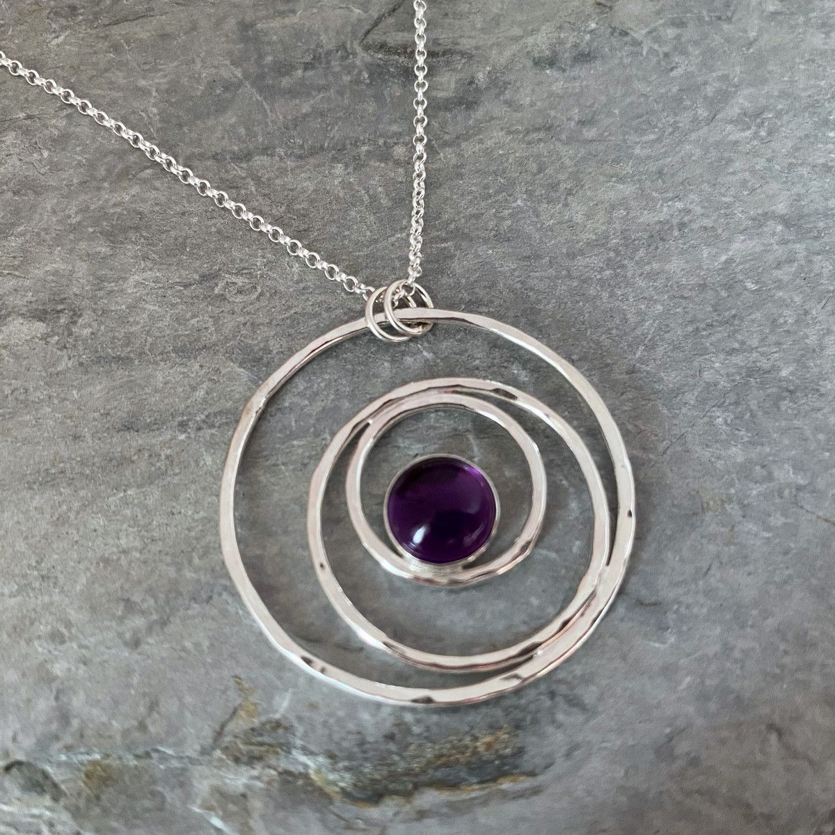 Amethyst necklace  2