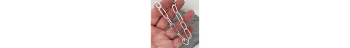 Chunky silver bracelet 3