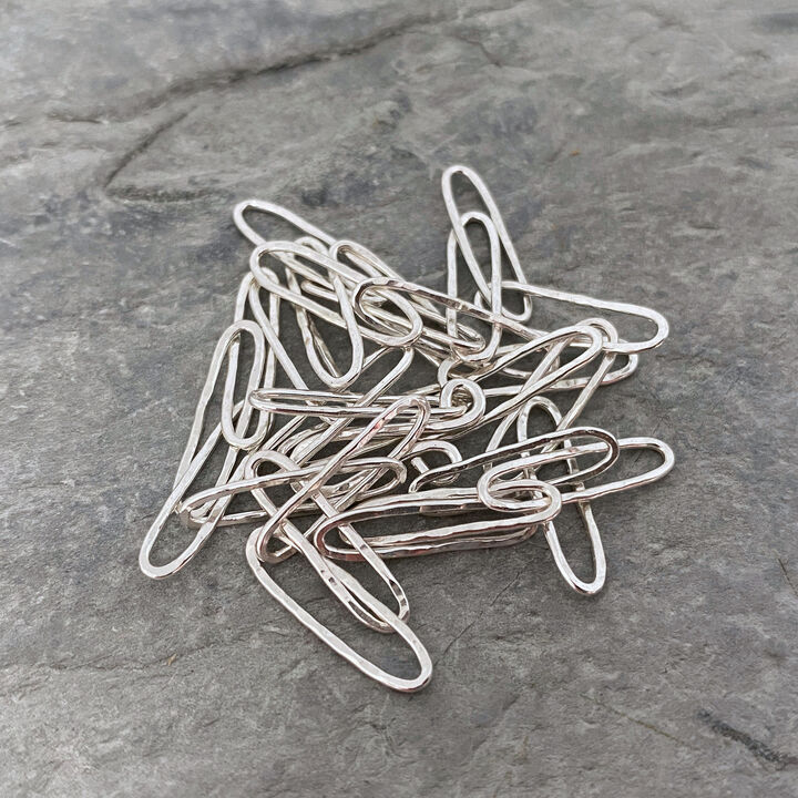 Paper clip necklace 4