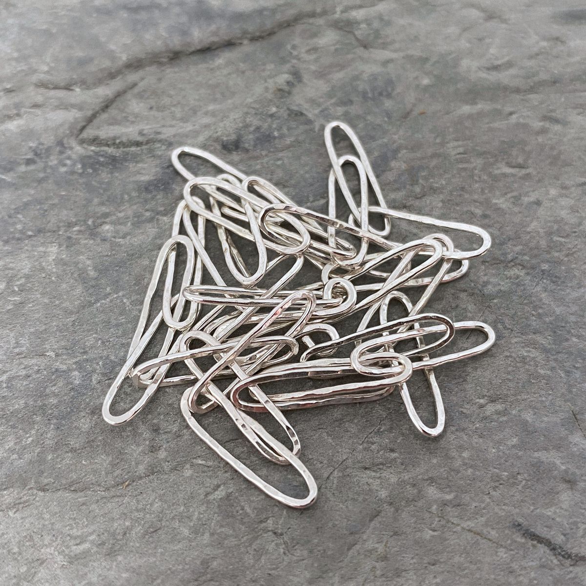 Paper clip necklace 4