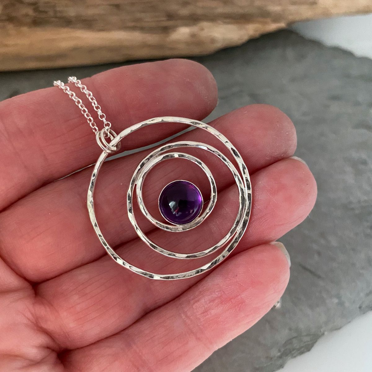 Amethyst necklace  3