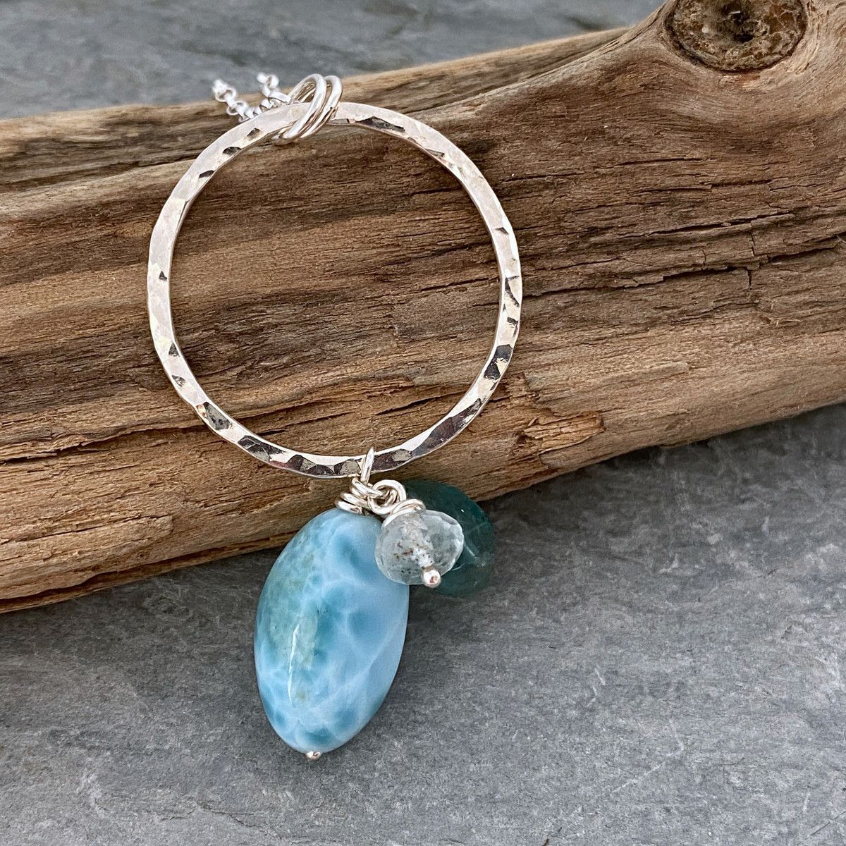 Larimar necklace