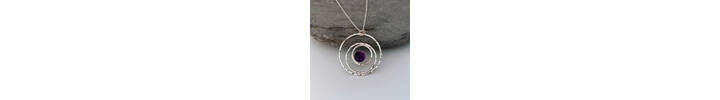 Amethyst necklace 