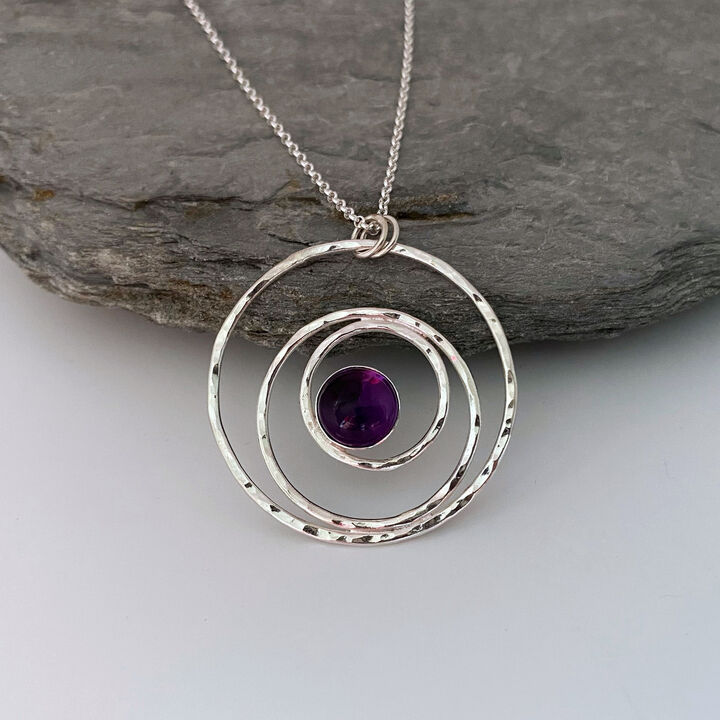Amethyst necklace 