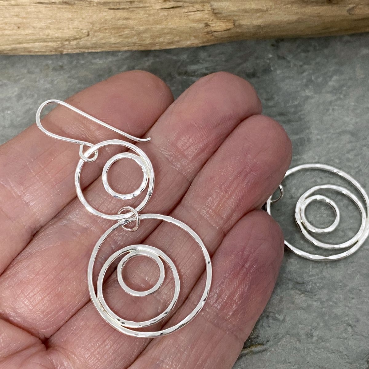 Dangly silver earrings 3 Dangly silver earrings 3