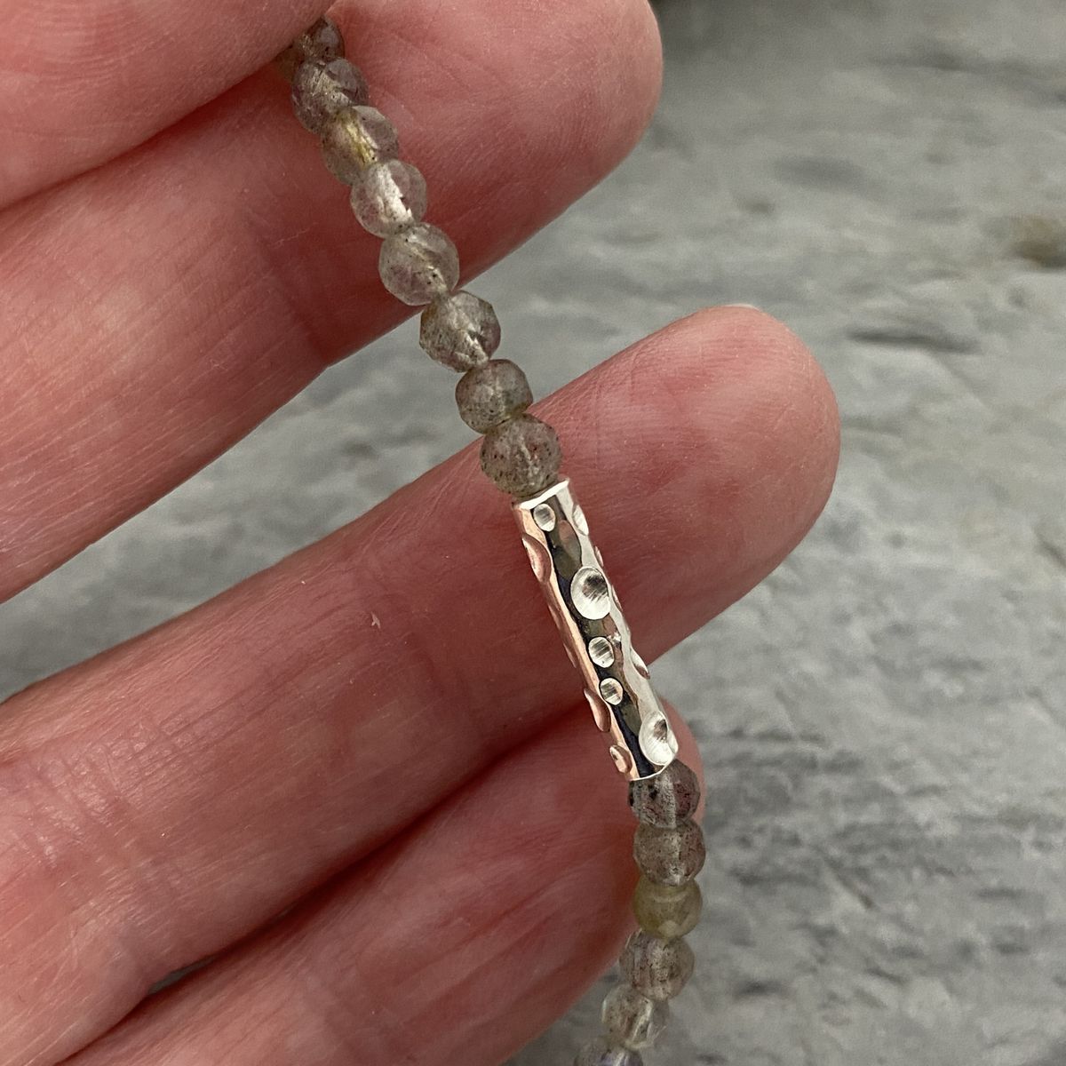 Labradorite bracelet 3