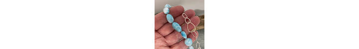 Larimar bracelet 5