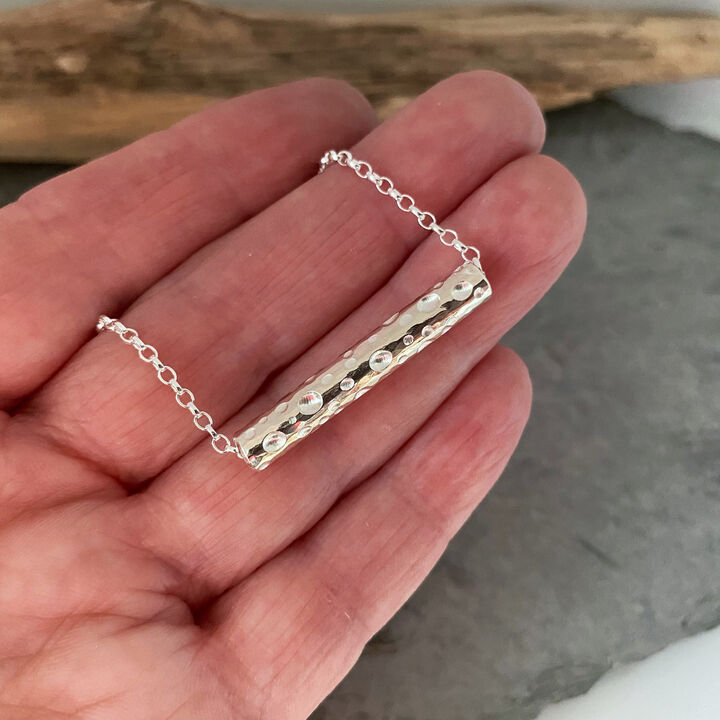 Sliding tube necklace 2