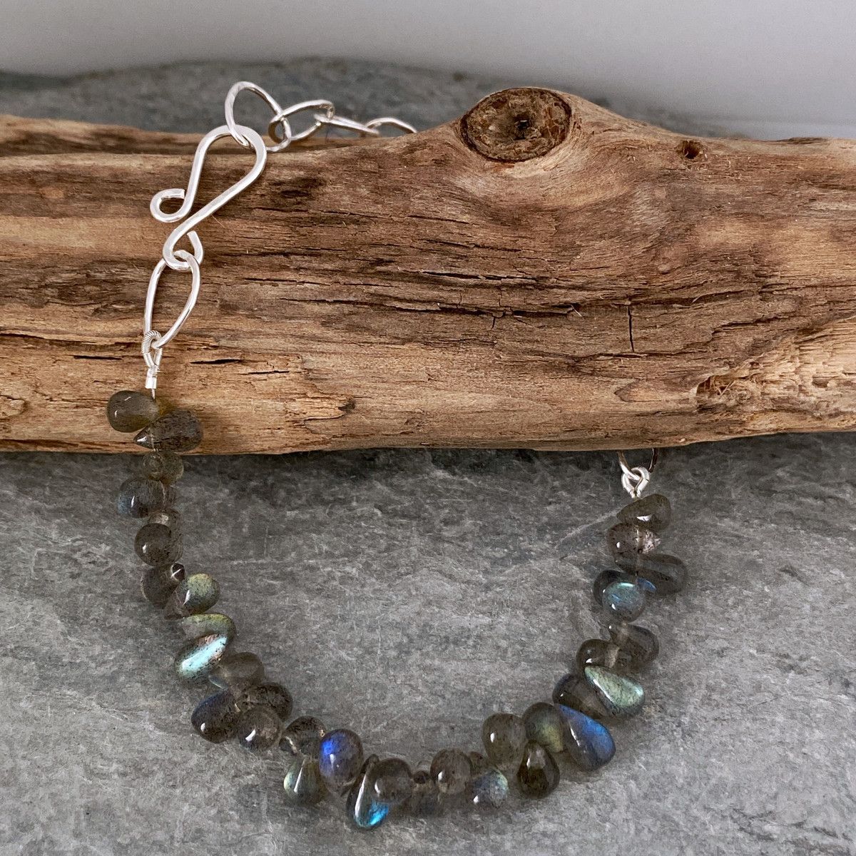 Labradorite bracelet 2