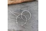 Silver threader earrings 4