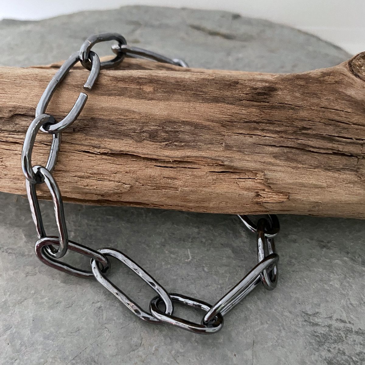 Paper clip chain bracelet 4