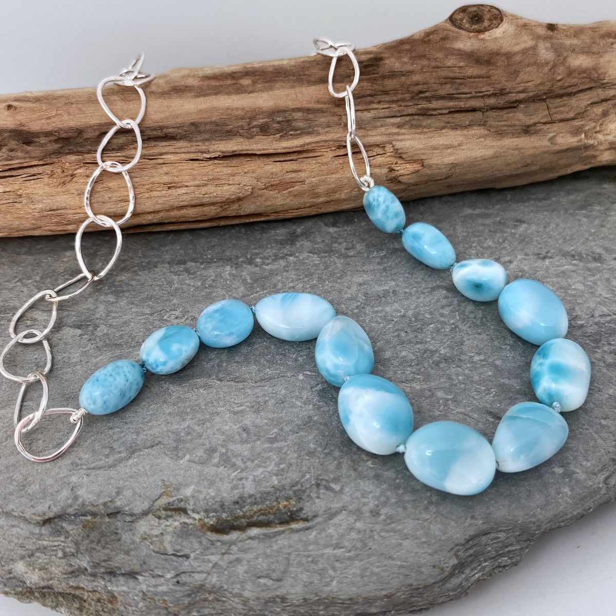 Larimar necklace 3