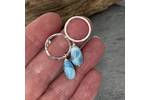 Larimar earrings 3
