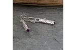 Amethyst earrings