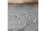 Dangly silver earrings 2