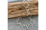 Handmade silver chain bracelet