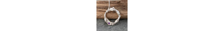 Organic Amethyst pendant