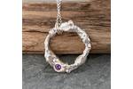 Organic Amethyst pendant
