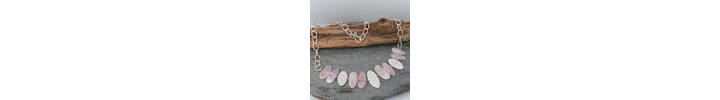 Morganite necklace 2