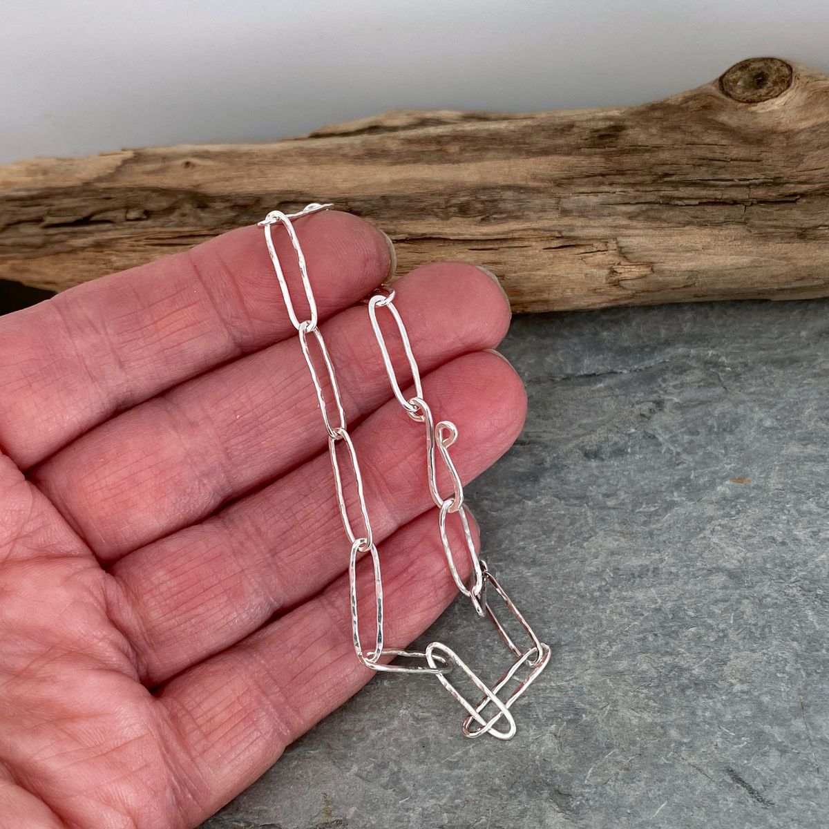 Paperclip chain bracelet 3 Paperclip chain bracelet 3