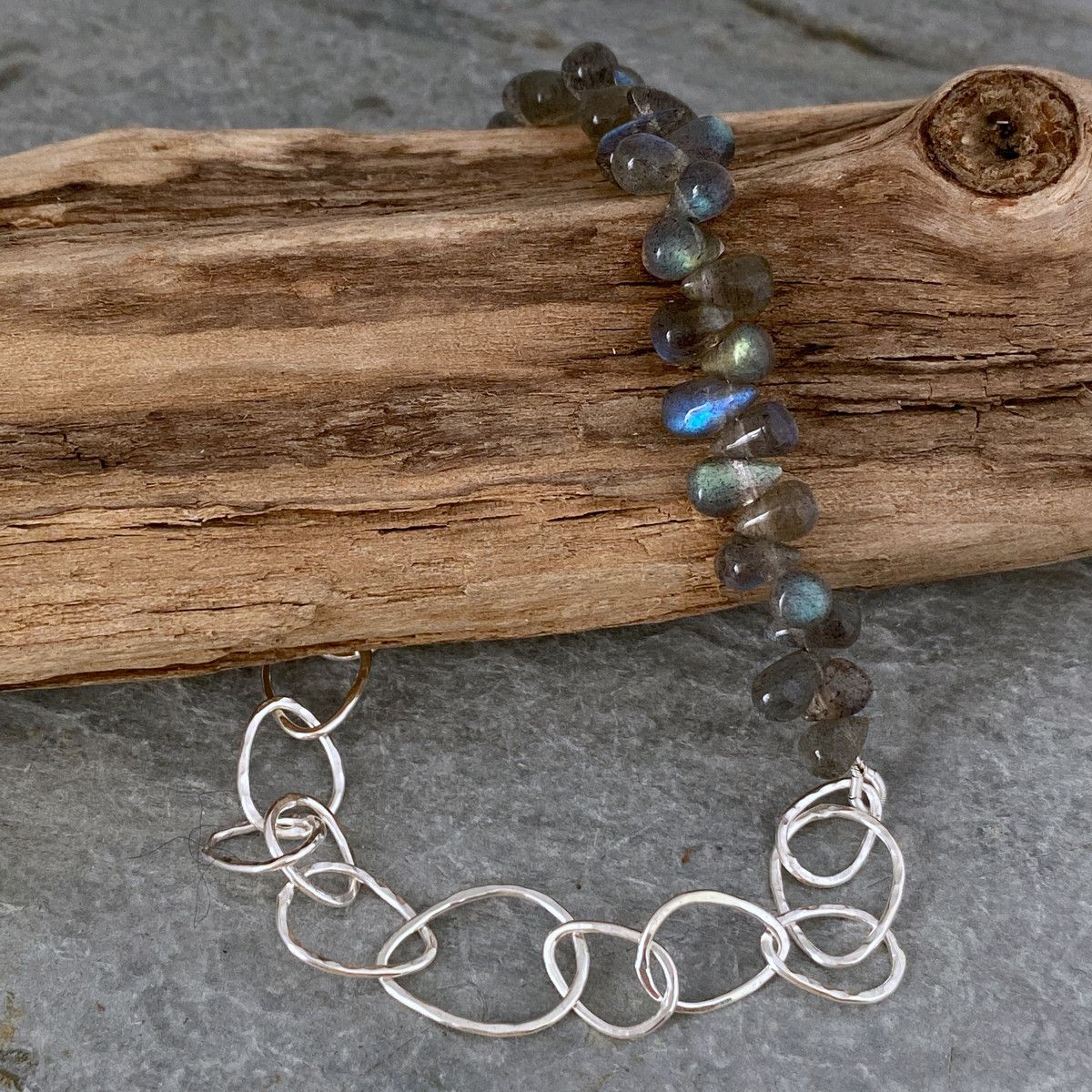 Labradorite bracelet 3