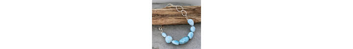 Larimar bracelet