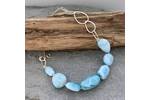 Larimar bracelet