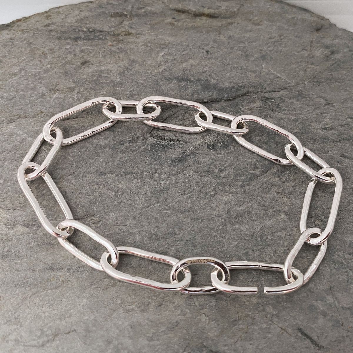 Chunky silver bracelet 2