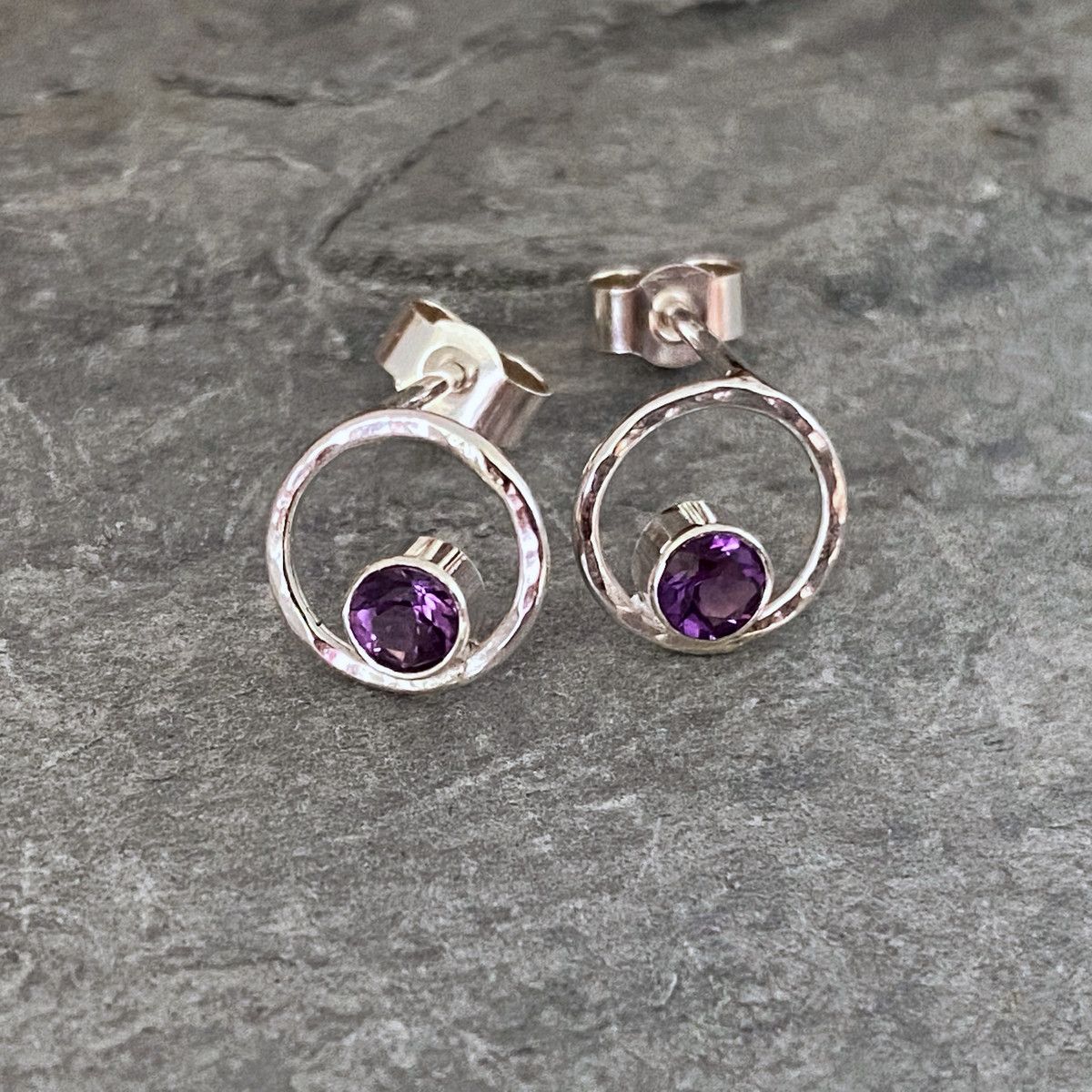 Amethyst earrings 