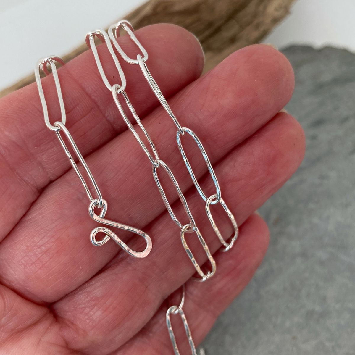 Paper clip necklace 3