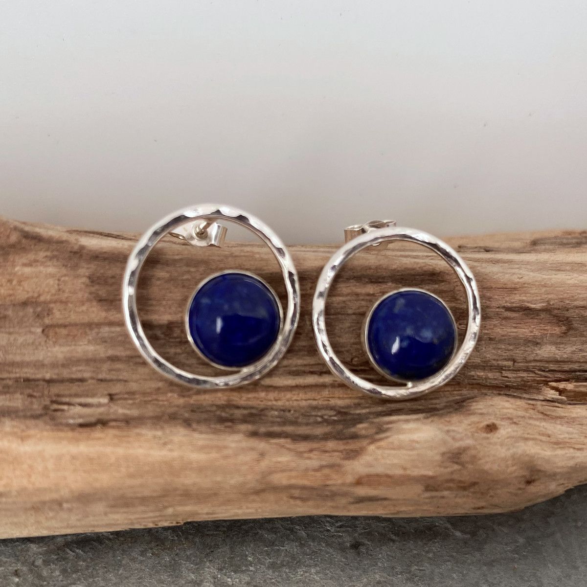 Lapis lazuli earrings 2